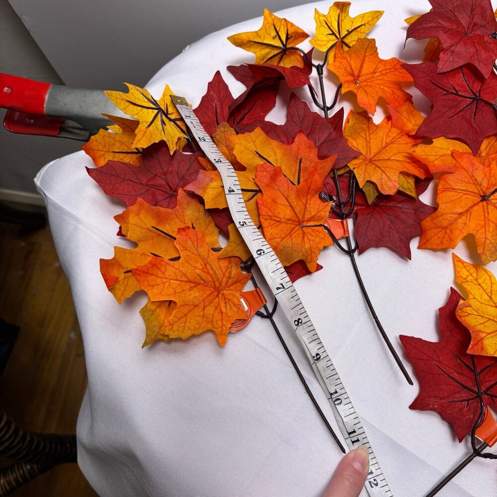 Hobby Lobby Artificial Fall Leaves (7 Count) - Picture 4 of 6